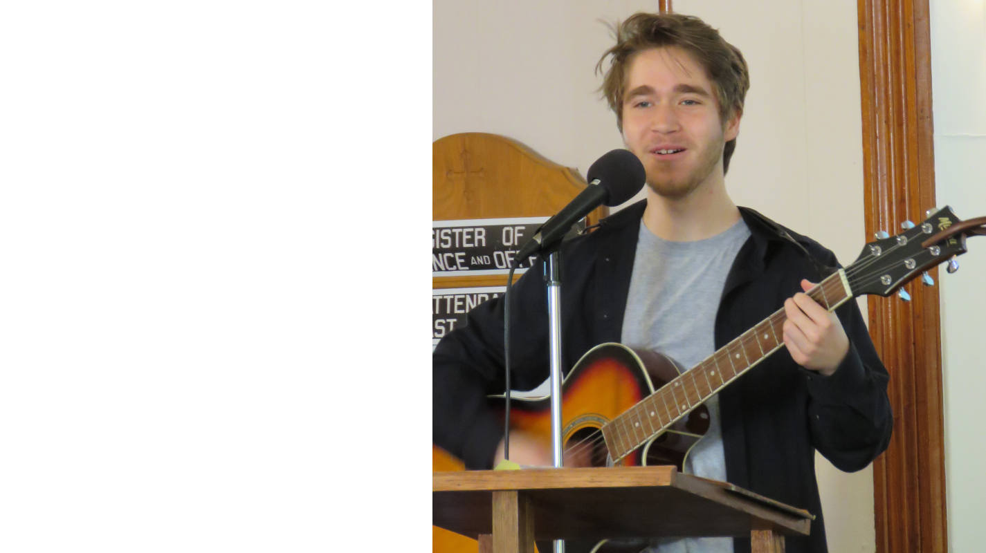 Tim on Guitar